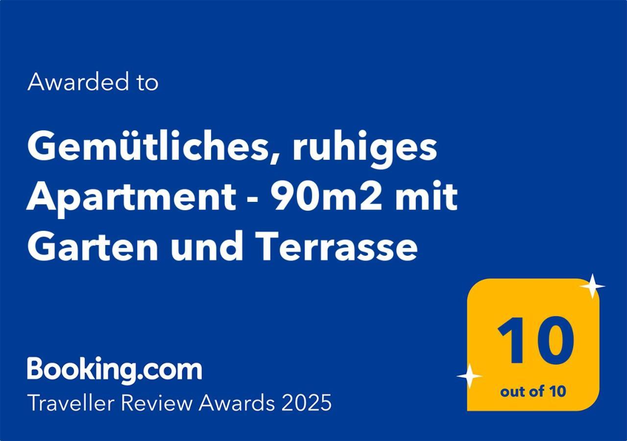 Gemuetliches, Ruhiges Apartment - 90M2 Mit Garten Und Terrasse Viena Exterior foto